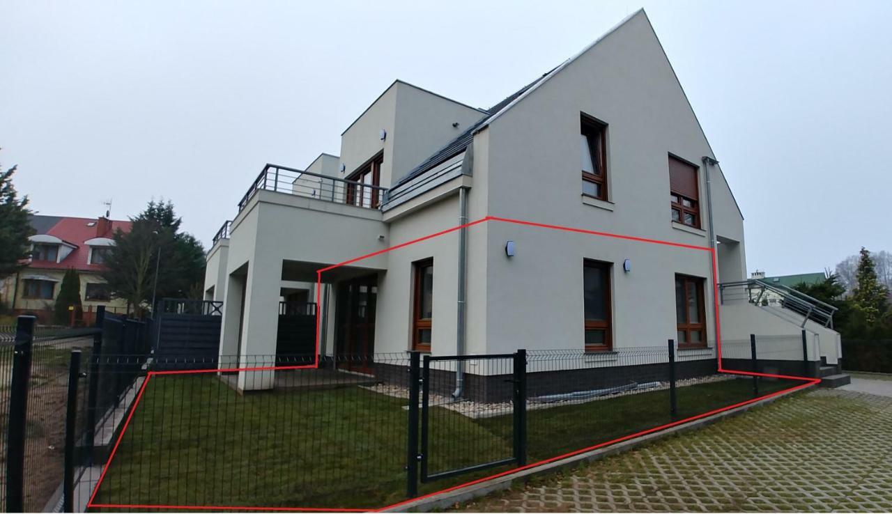 Apartament Z Ogrodkiem Trzęsacz Eksteriør bilde